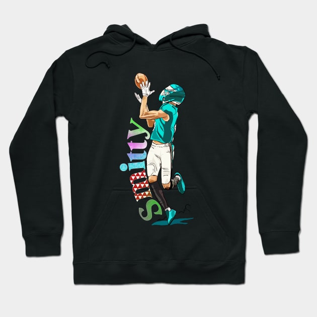 Smitty Eagles Comic Hoodie by sandimarshel